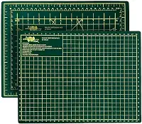 Base de Corte A4 30x22 cm Mesa de Apoio Placa para Corte Costura Patchwork Artesanato (Verde)