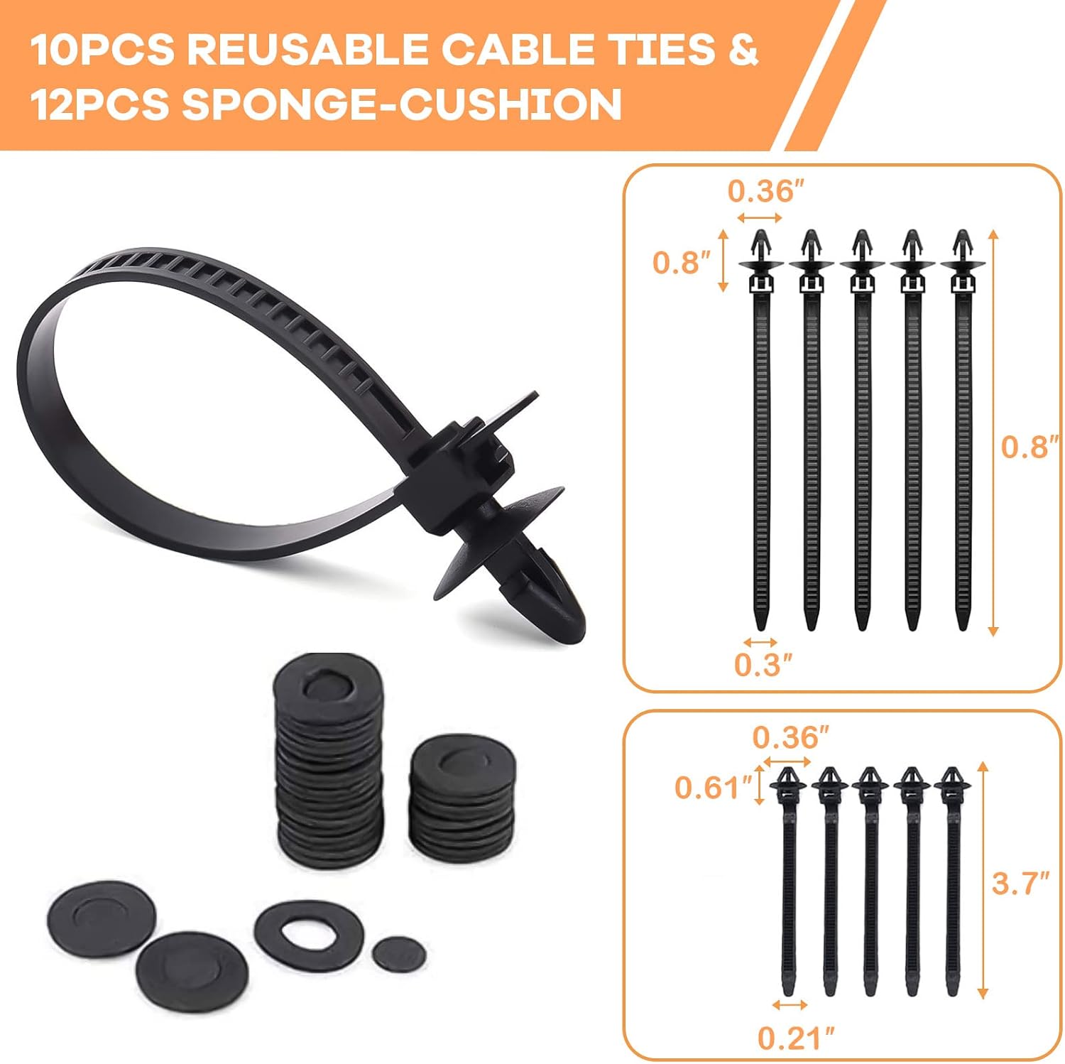 240 Pcs Car Push Retainer Kit and Free Fastener Remover,Assortment Universal Bumper Retainer Clips Push Type Retainers Set in Case Fits For GM Ford Toyota Honda Chrysler