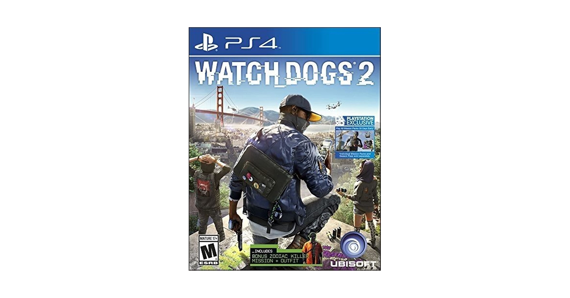 Amazon.com: Watch Dogs 2 - PlayStation 4 : Ubisoft