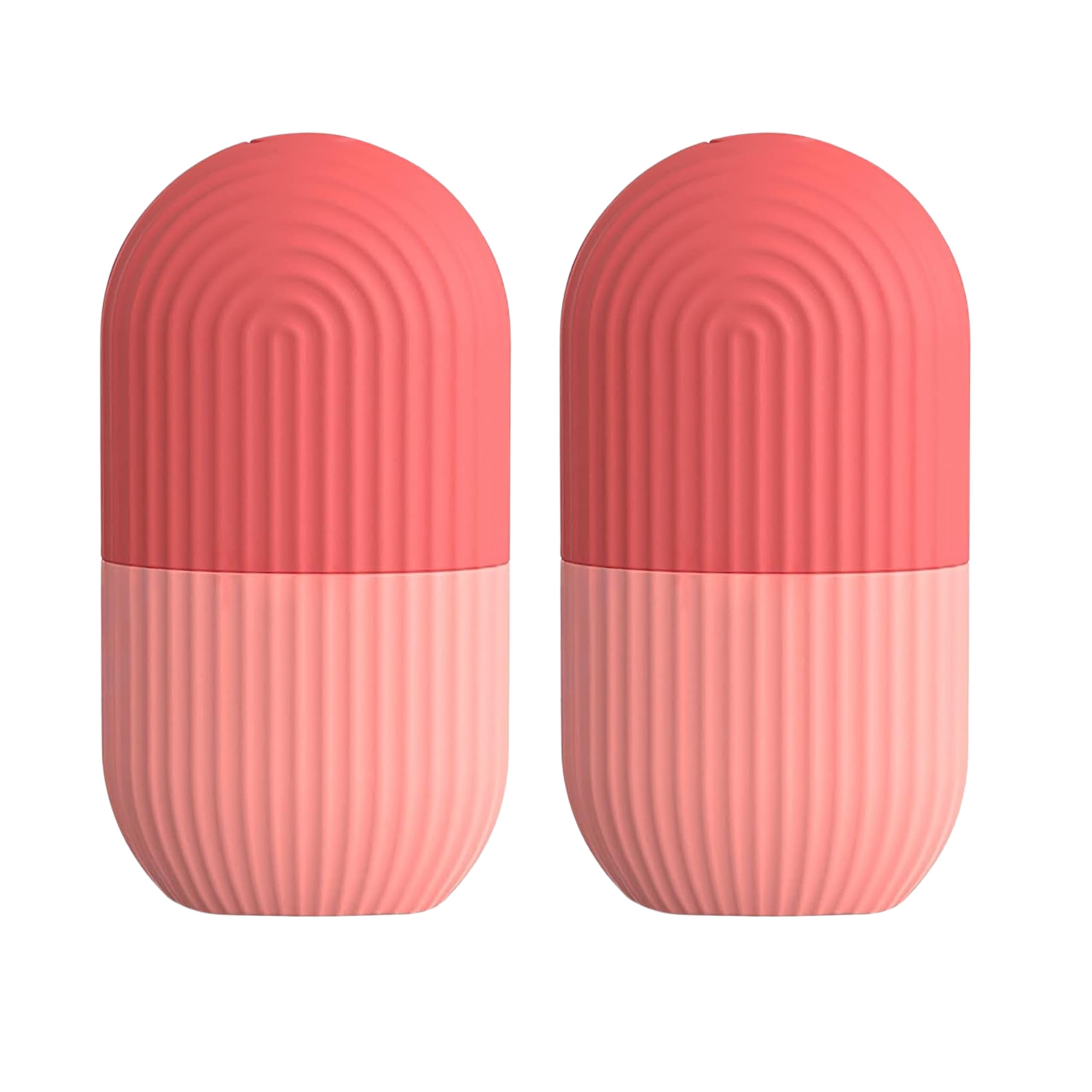 [Ear Lobe & Accessories] Silicone Facial Ice Roller for Face, Puffy Eyes & Neck for Glowing & Tighten Skin|Reusable, Multicolor - Pack of 2-image-46