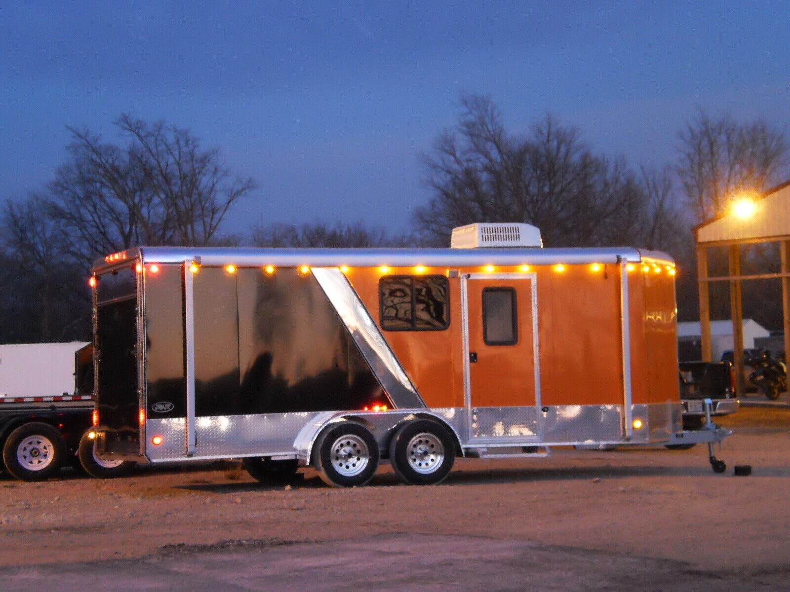 Everything for trailers, RVs and trucks and more - 15 x 3/4 For Maxxima Clear LED Clearance Marker Light Trailer w/Wire Harness (FS1XN-2435)