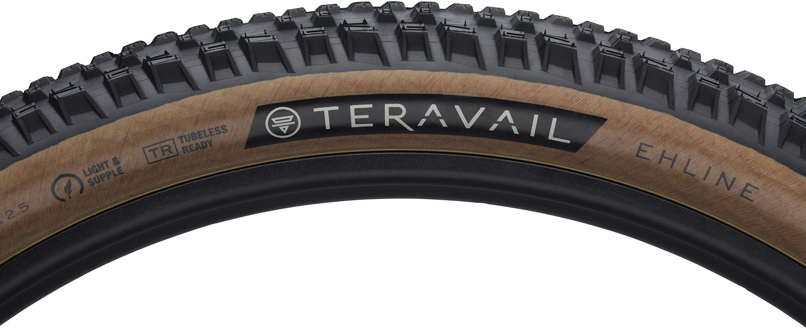 テラベイルTERAVAIL Ehline 27.5×2.5 Tan 2本セット Amazon.com : Light and Supple Black/Tan 27.5x2.5 by Teravail