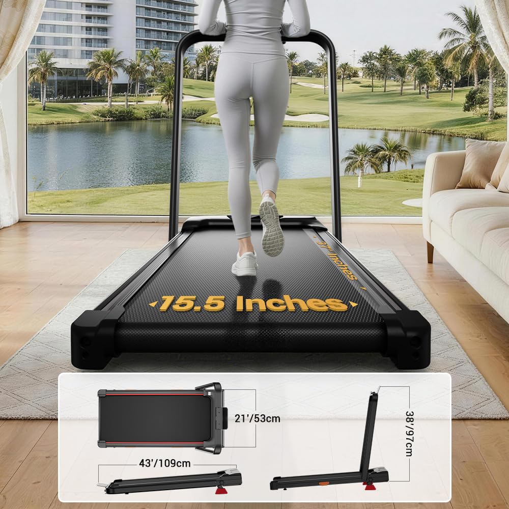 UMAY Laufband Für Zuhause Klappbar Treadmill for Home