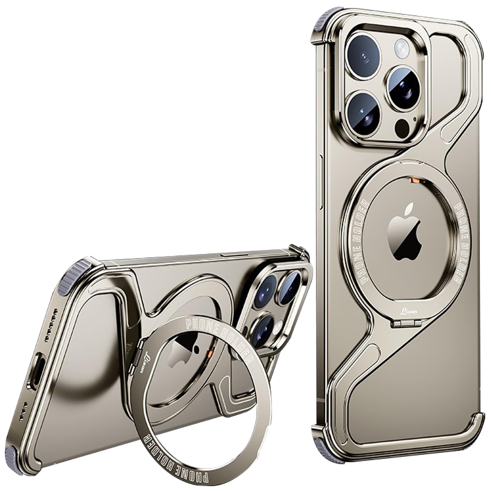 Amazon.co.jp: 【Z字型メタルスタンド・Magsafe対応】iPhone 15