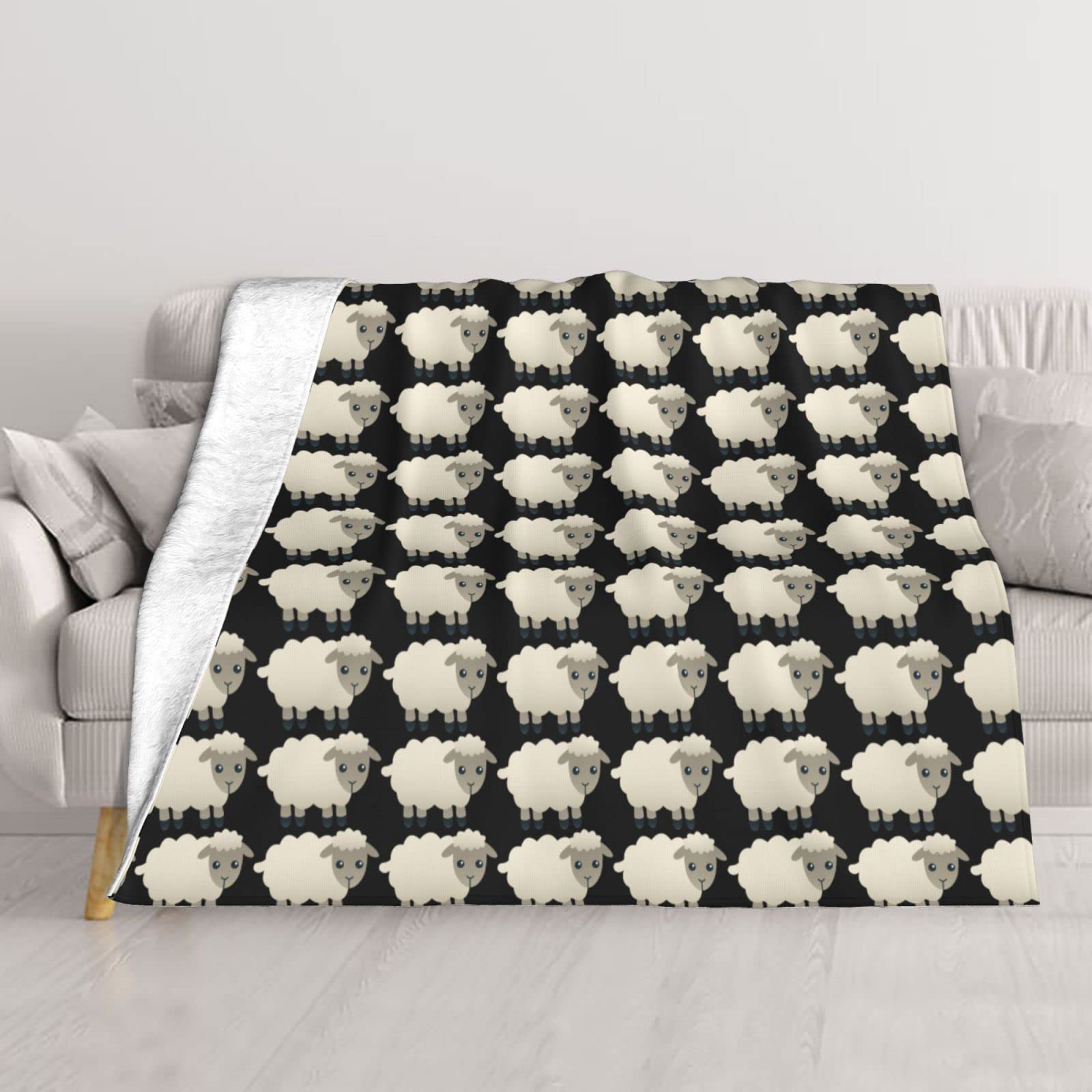 Couverture pelucheuse mouton pour des soirées cocooning douillettes