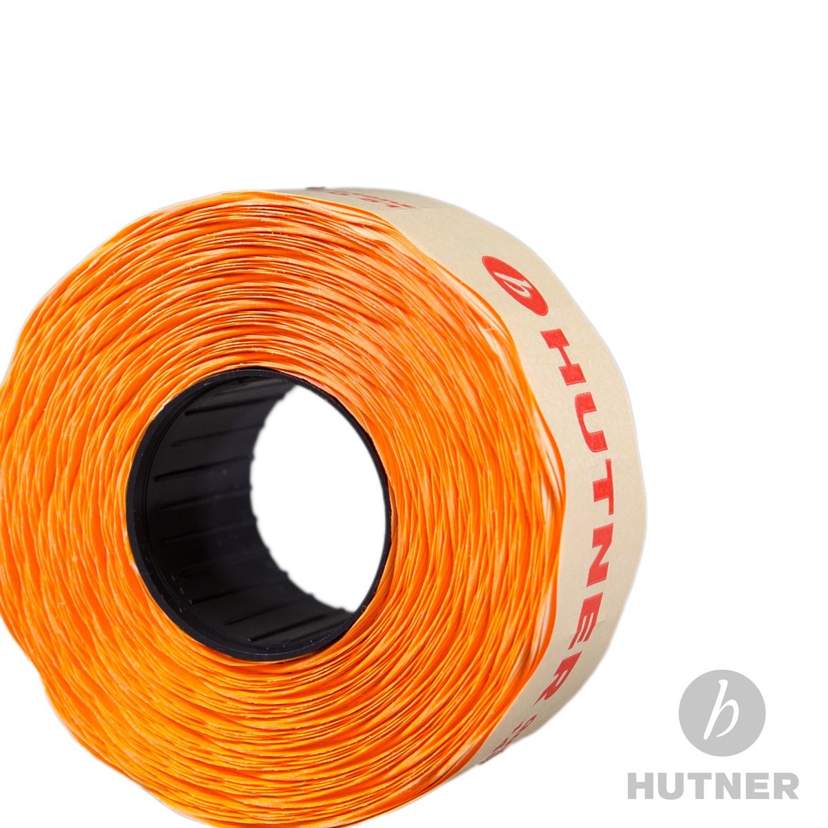 30 Rollen Preisetiketten 26x16 leucht-orange permanent | 33.000 Etiketten | Preisauszeichner Etiketten | Auszeichner Etiketten | HUTNER