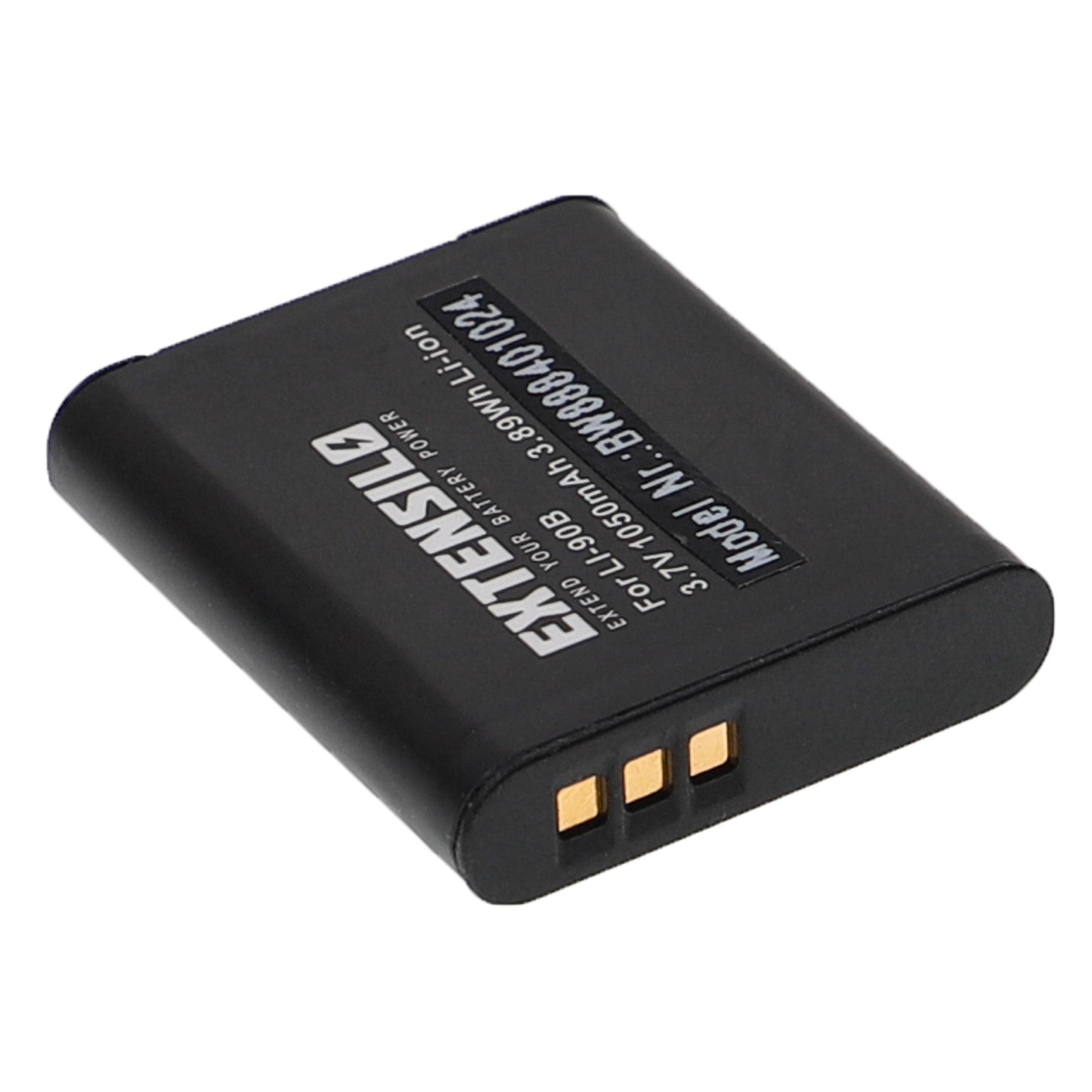 EXTENSILO Akku-Set Für Olympus IR-300 Kamera – 3x 700 MAh Li-Ion Akkus, Hochkompatibel & Langlebig