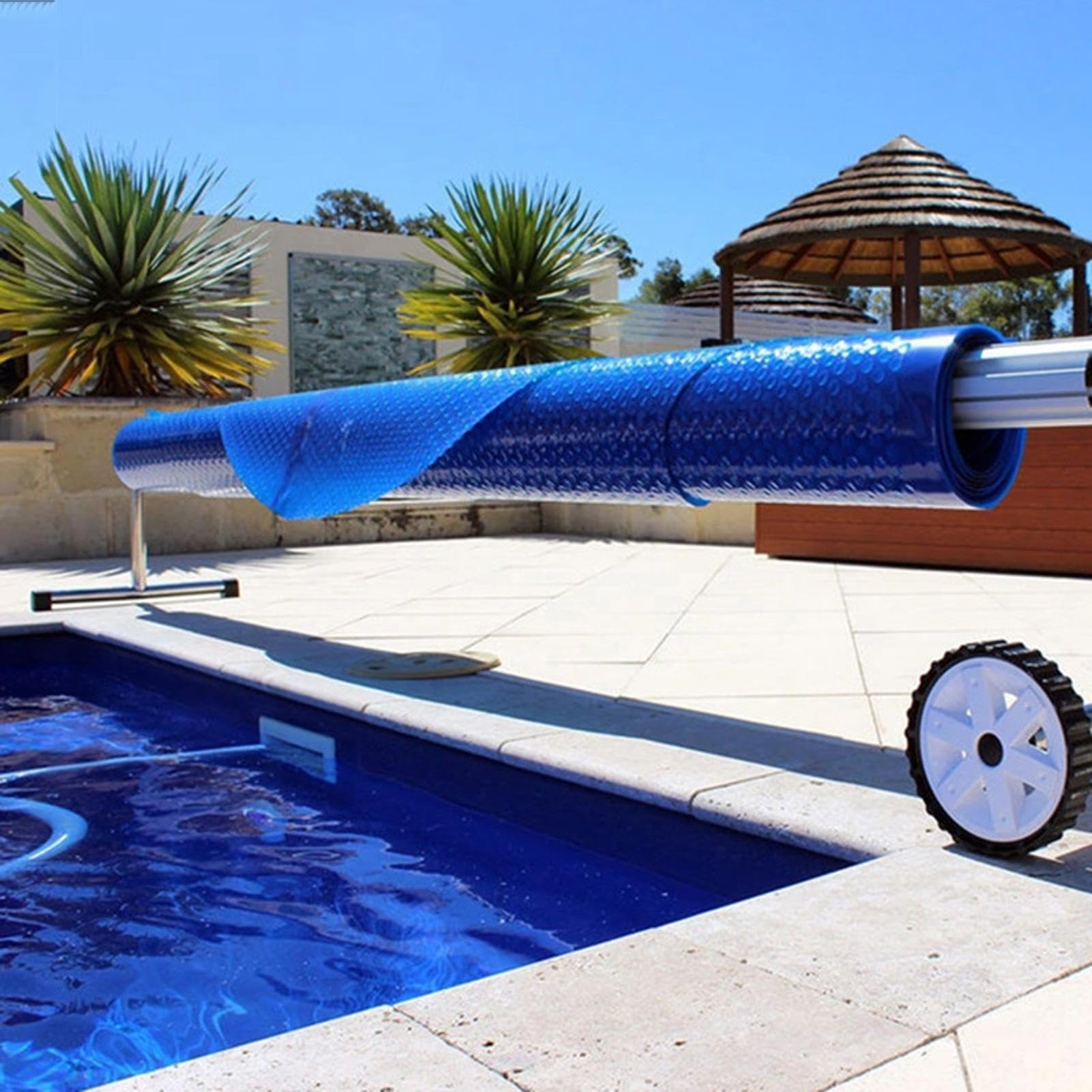 Copertura per Piscina Telone Rotondo Resistente Riutilizzabile