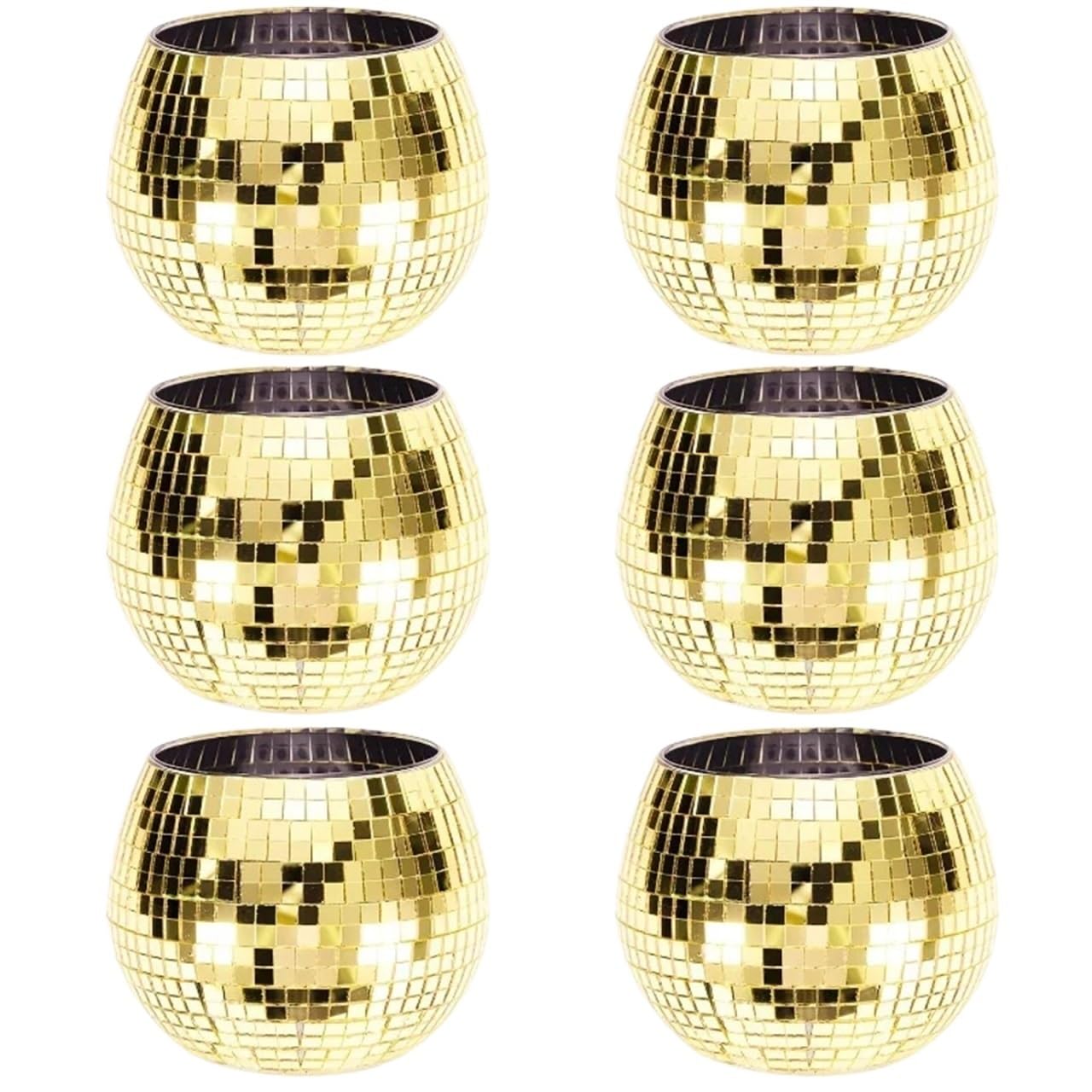Disco Vase 6pcs Disco Ball Vase
