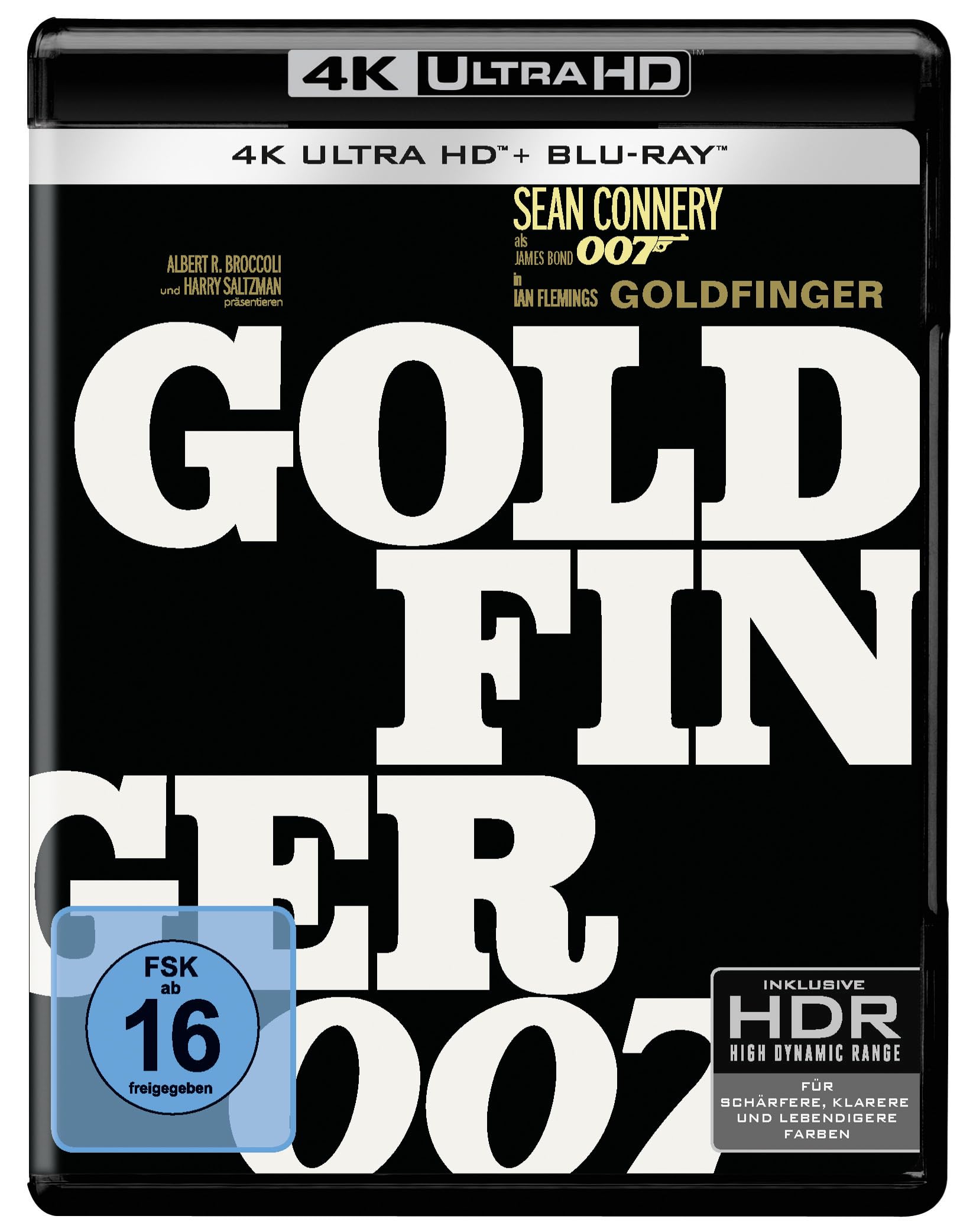 James Bond - Goldfinger (4K Ultra HD) Blu-ray Bundle