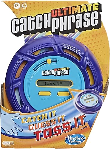 Hasbro Gaming Ultimate Catch Phrase - Juego electrónico de fiesta para edades de 12 años en adelante, color azul