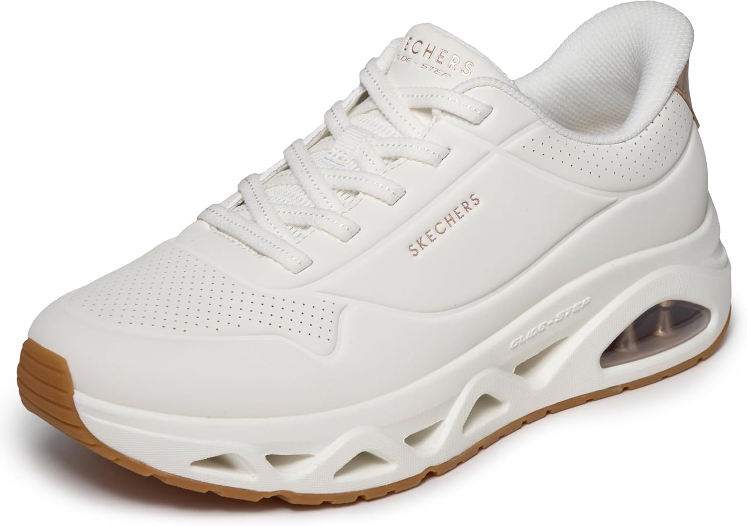 Skechers Women's Uno Step-Glide on Air Hands Free Slip-ins Sneaker