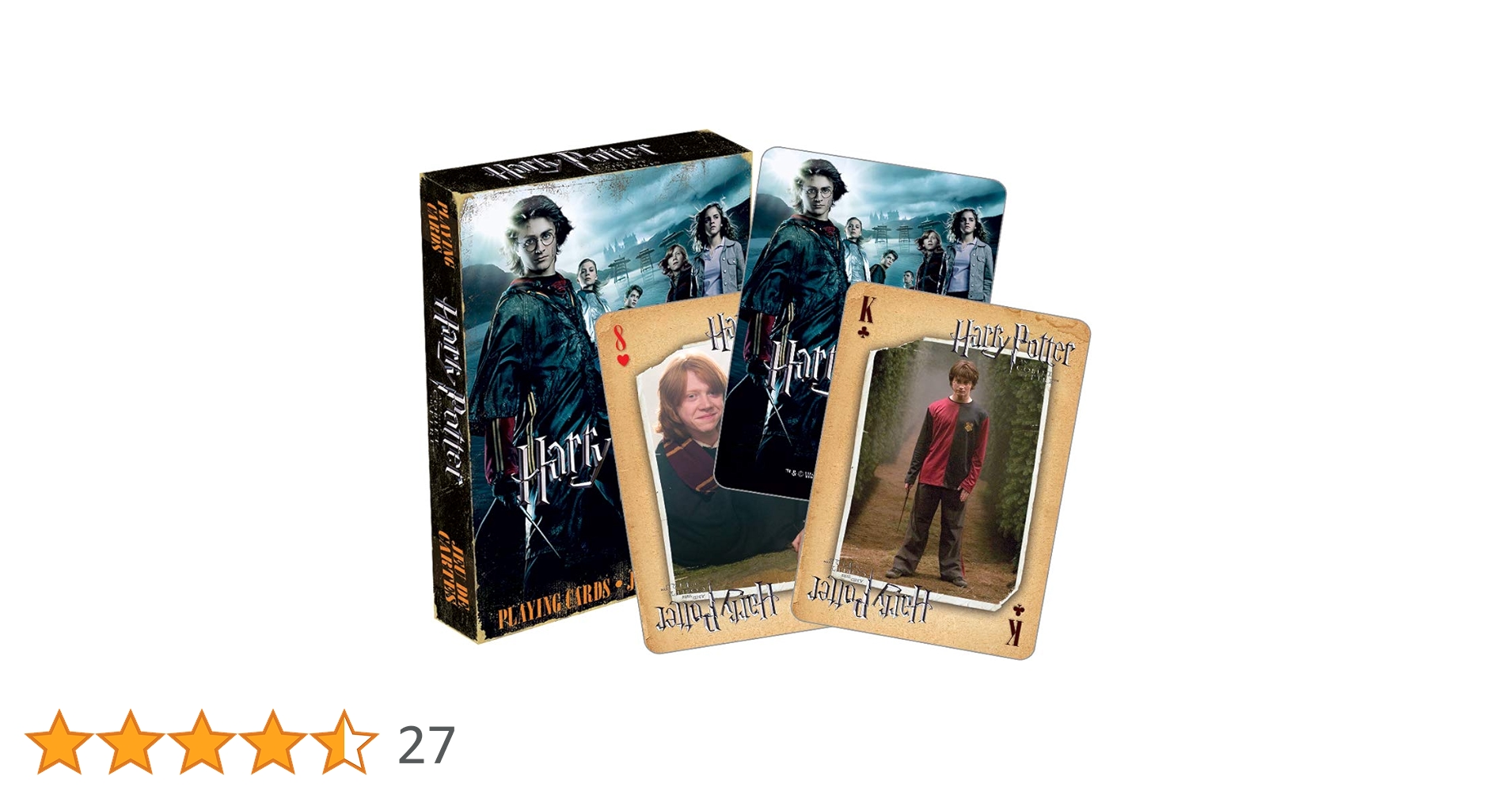 ハリー・ポッター　トランプ　炎のゴブレット Amazon.co.jp: Aquarius ハリー・ポッターと炎のゴブレット トランプ