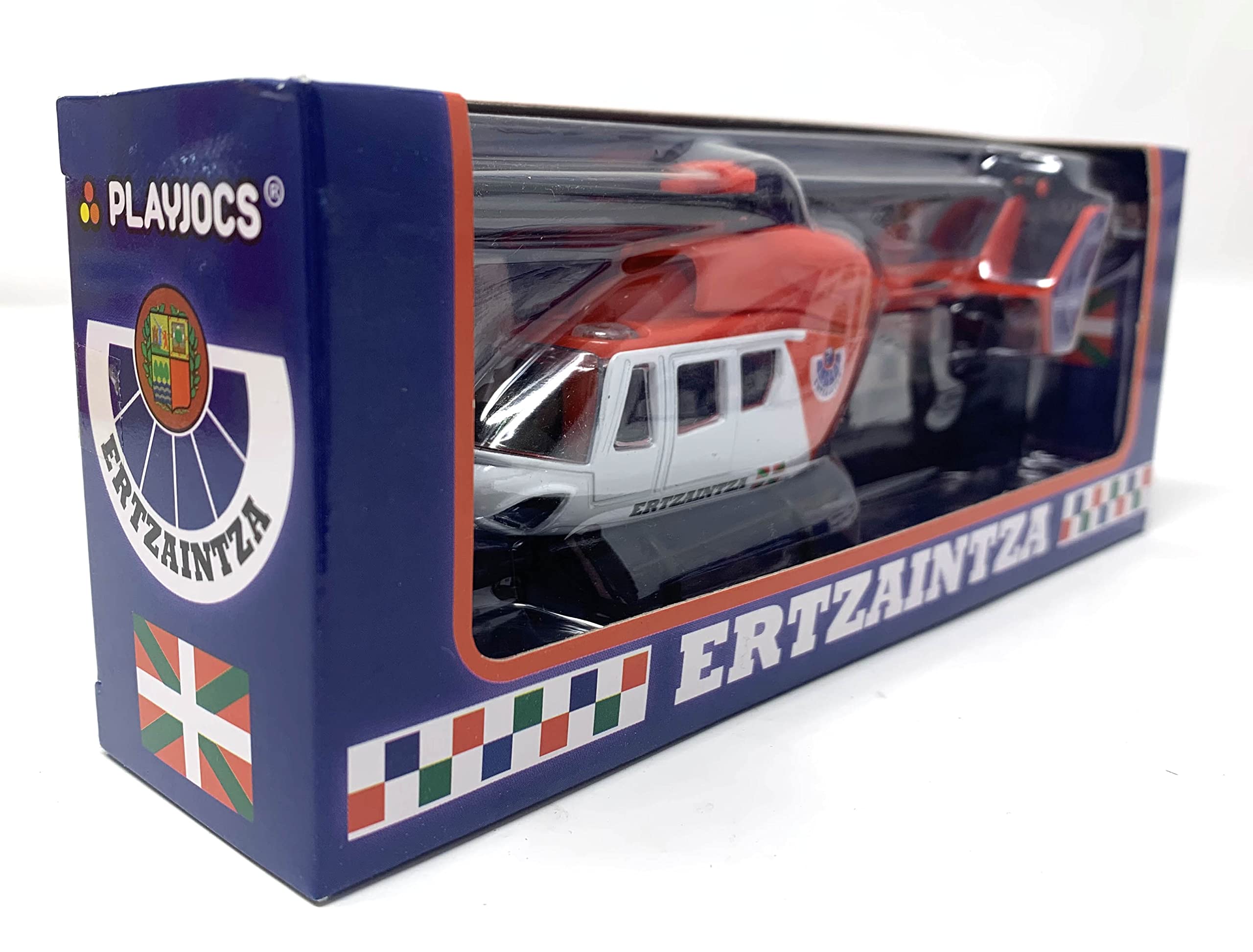 HELICÓPTERO ERTZAINTZA - COCHES DE METAL DE COLECCIÓN