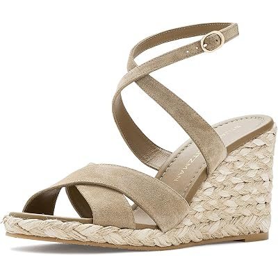 Stuart Weitzman Alyssa Wedge golden olive