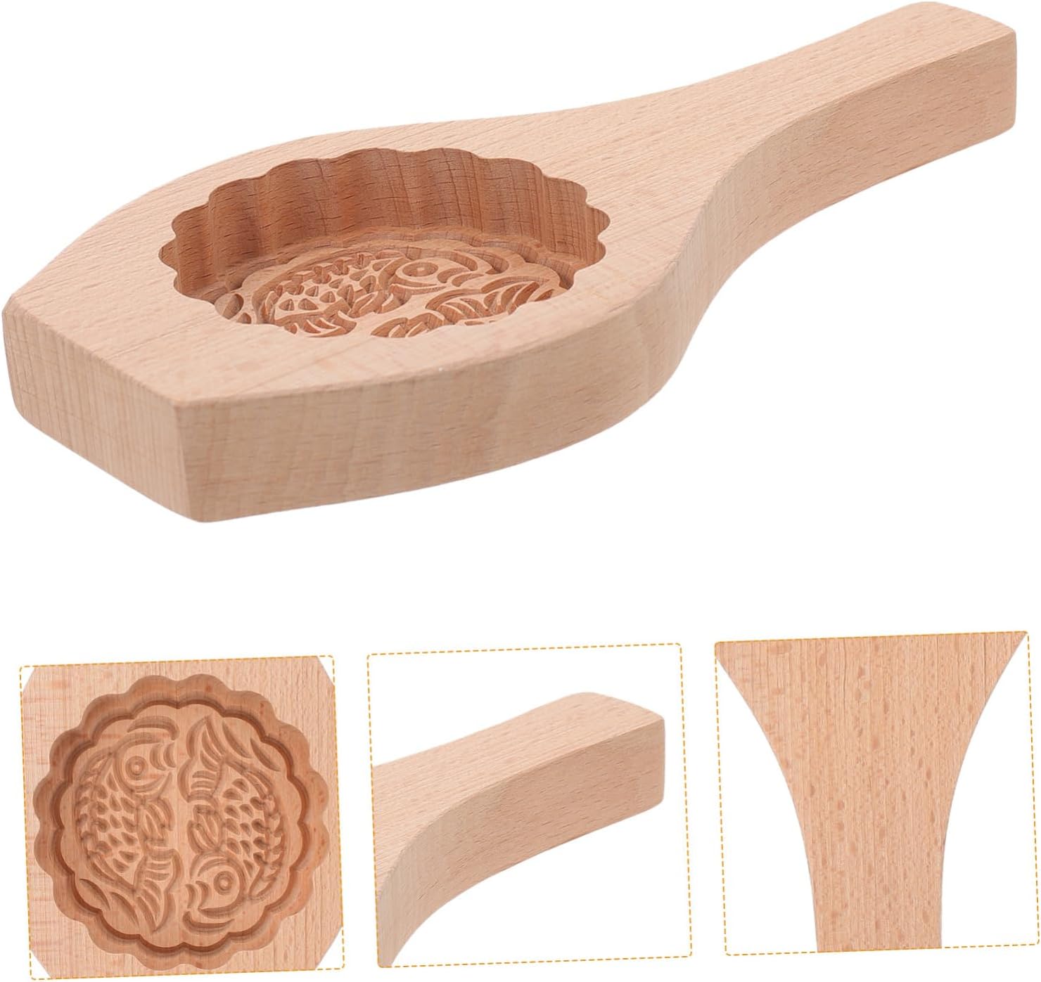 3pcs Moon Cake Cookie Stamp Molds Pumpkin Fake Cake Cake Cookie Molds Kitchen Cookie Cookie Press Molds