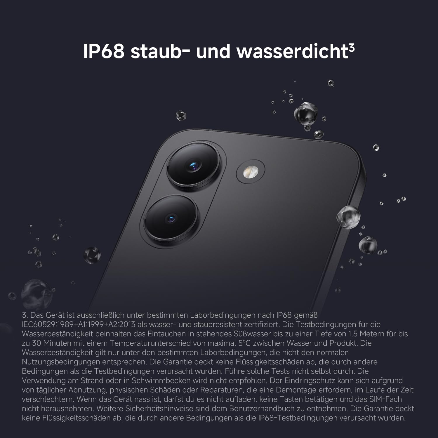 XIAOMI Poco X8 Pro Smartphone 8GB+256GB, Handy mit Android, Dimensity 8500-Ultra Prozessor, 6500mAh Akku, Ultra-helles AMOLED Display, 50MP Sony IMX882 Hauptkamera mit OIS, Schwarz, 3 Jahre Garantie | 50MP Cam, 2511FPC34G