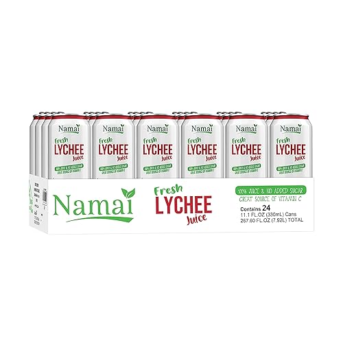 Miniatura 9 de Namai Jugo de fruta de lichi puro sin azúcar añadido lleno de vitamina C