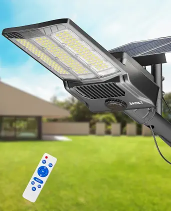 JAYNLT Y-18000W Solar Street Lights Outdoor, Commercial Parking Lot Lights