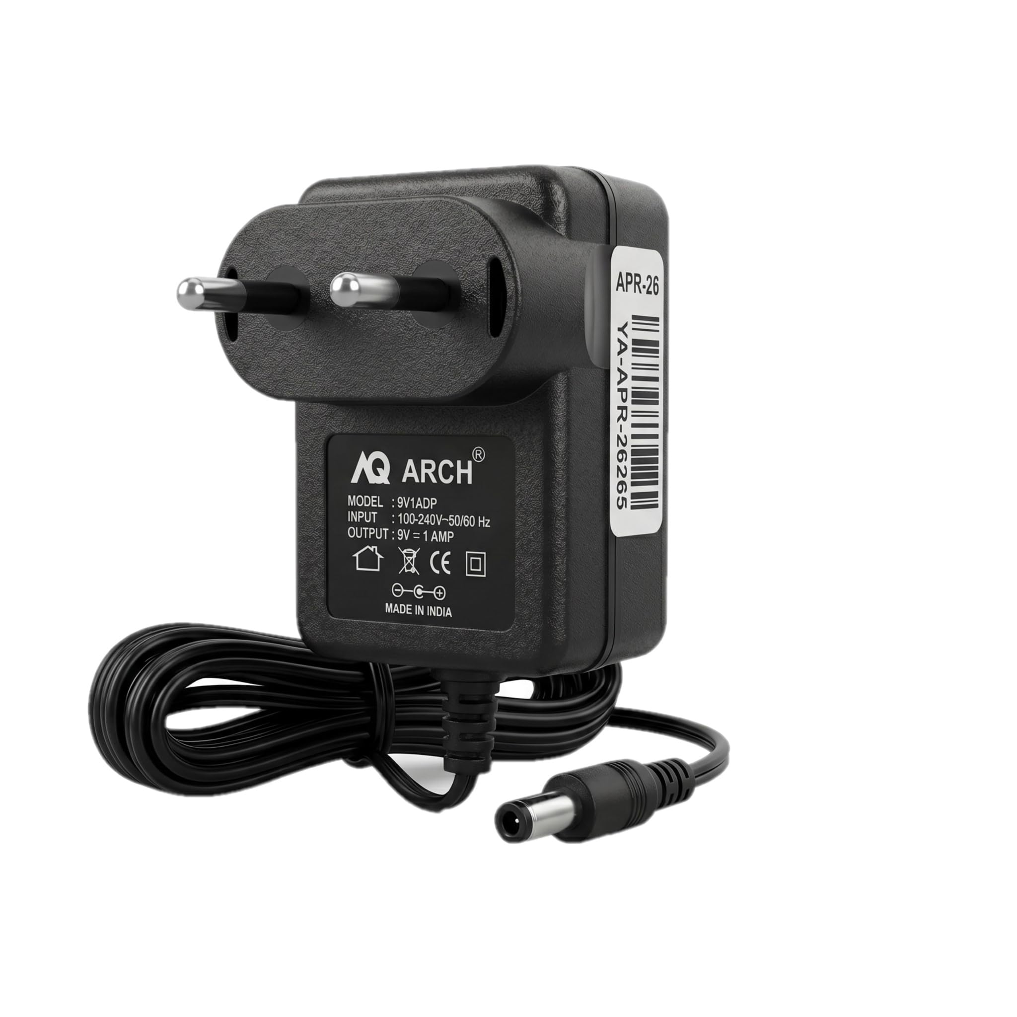 9V 1A AC DC Power Adapter Charger with DC Pin | 100-240V Input | Compatible with WiFi Routers, Broadband Modems, CCTV Cameras, Baby Monitors, LED Strip Lights & Electronic Devices-image-32