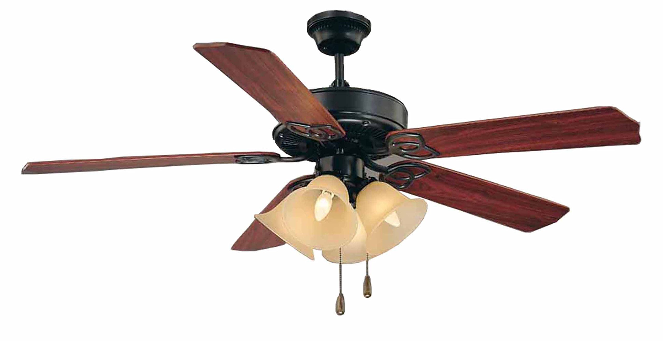 Honeywell Ceiling Fans 5060401 Eamon Ceiling Fan, 52", Brushed Nickel