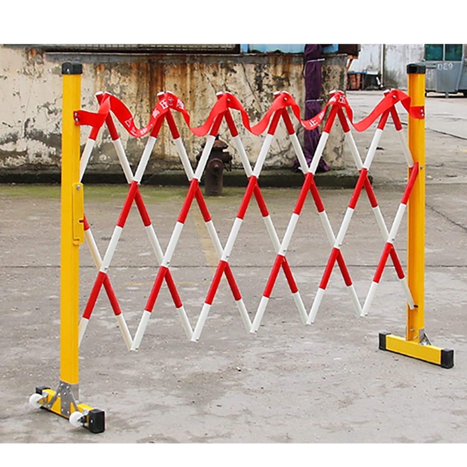 Sistema de Puerta de Barricada móvil expandible de Metal