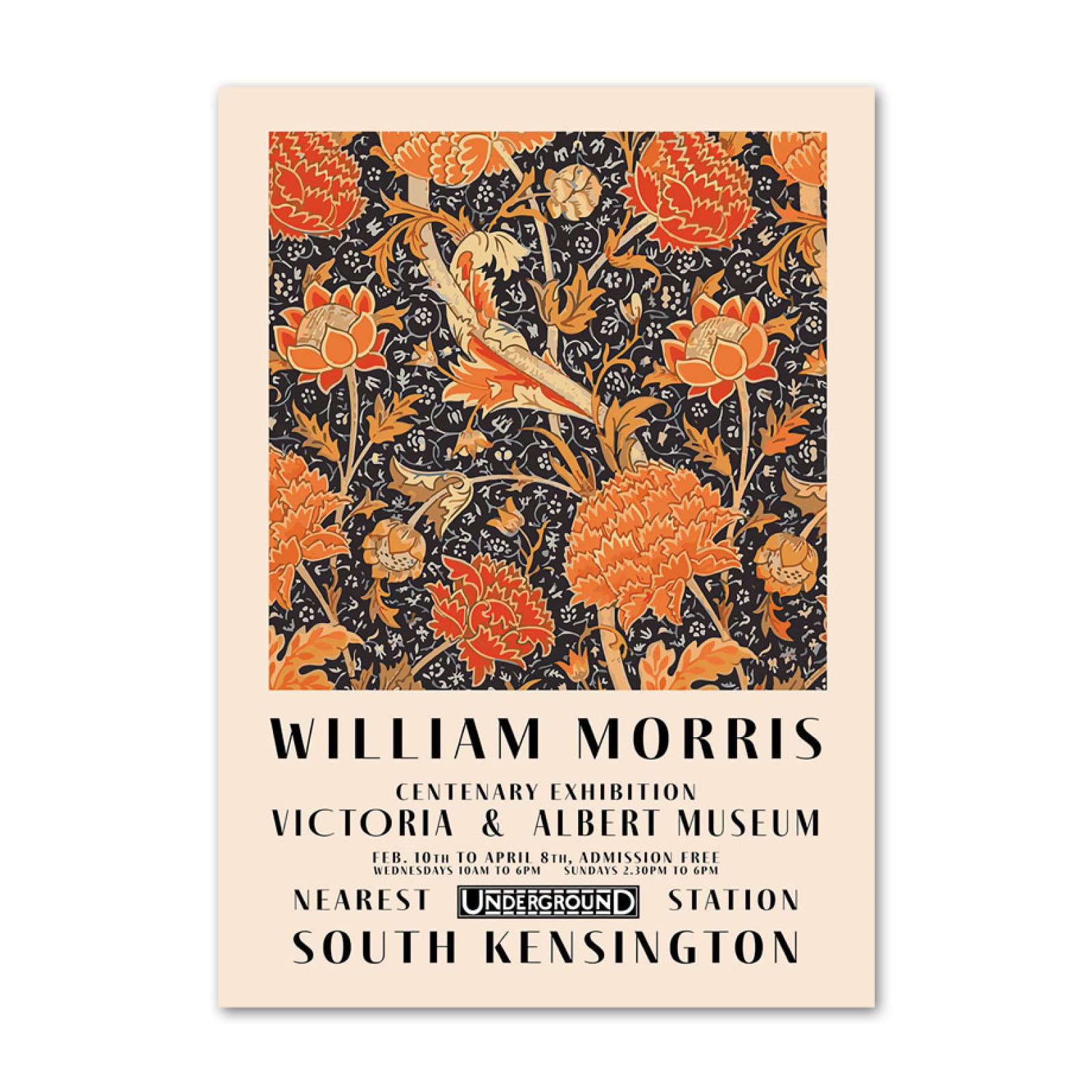 Charles FA ウィリアム モリス/アートポスター Charles FA ウィリアム モリス/アートポスター Charles FA