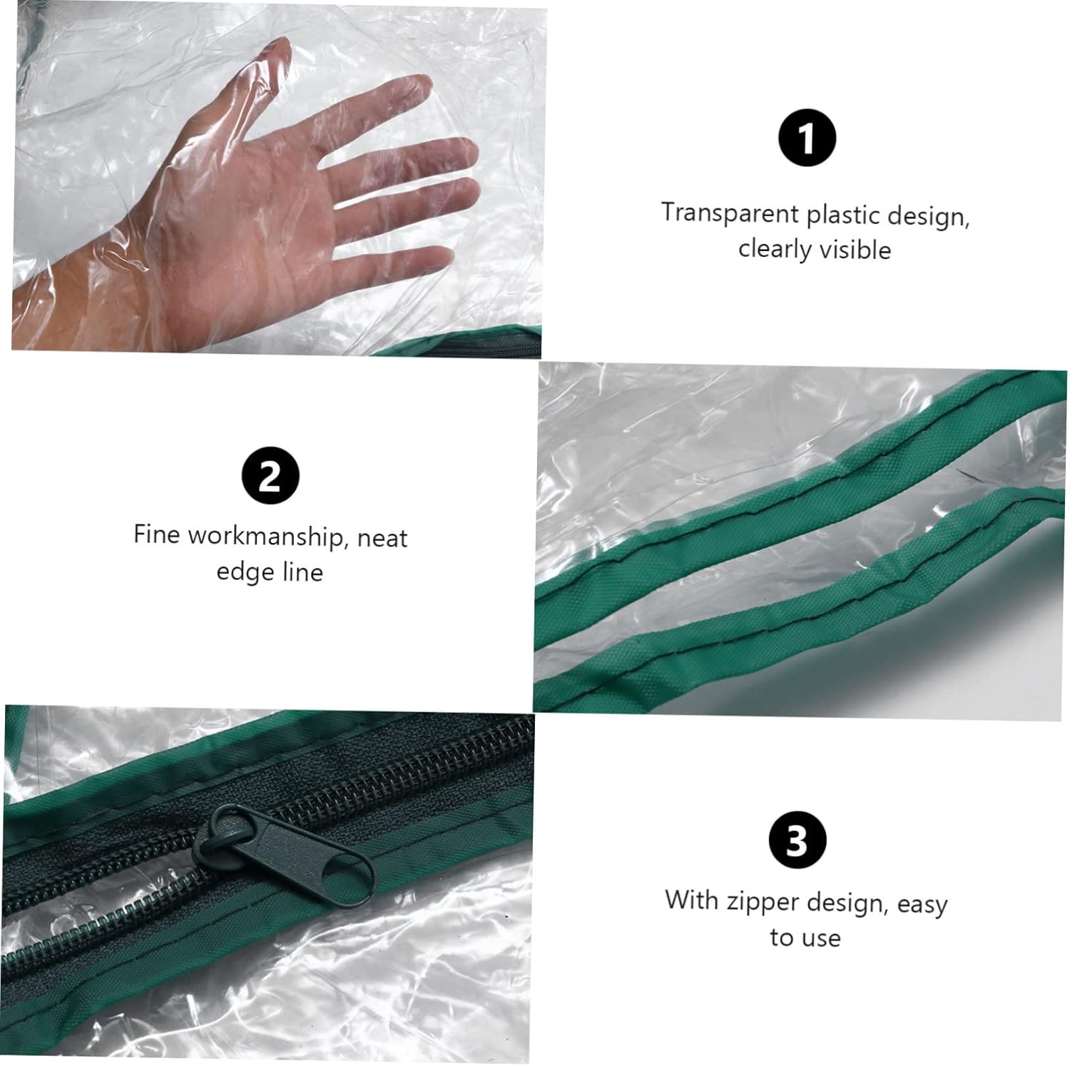 Greenhouse Plant Cover Five-Layer PVC Protection for and Flowers for Cold Weather Sun Protection and Garden Growth