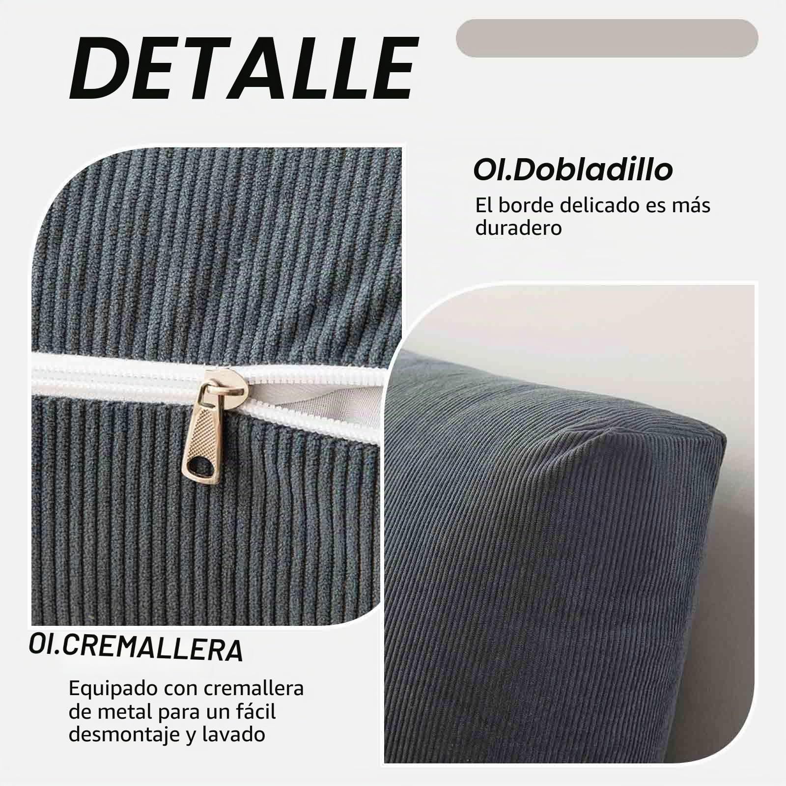 Almohada Respaldo Cama Cojin Cama Respaldo、Cojin Lumbar Sofa、CojíN Lumbar Cama、Cojin De Lectura para Cama、Respaldo Cama(#6,60x58x18cm1pcs)