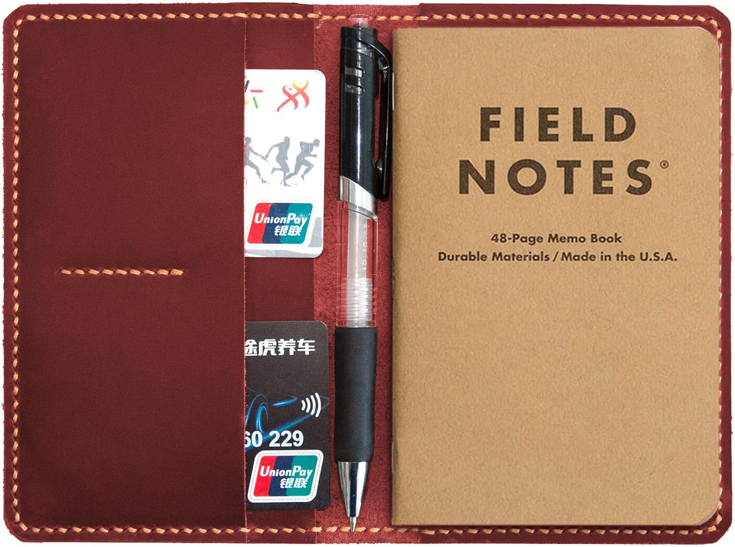 Personalized Leather Journal Cover For Moleskine Cahier Notebook Pocket Size 3.5" X 5.5" Field Notes Cover Personalized Gift Refillable Pocket Cover