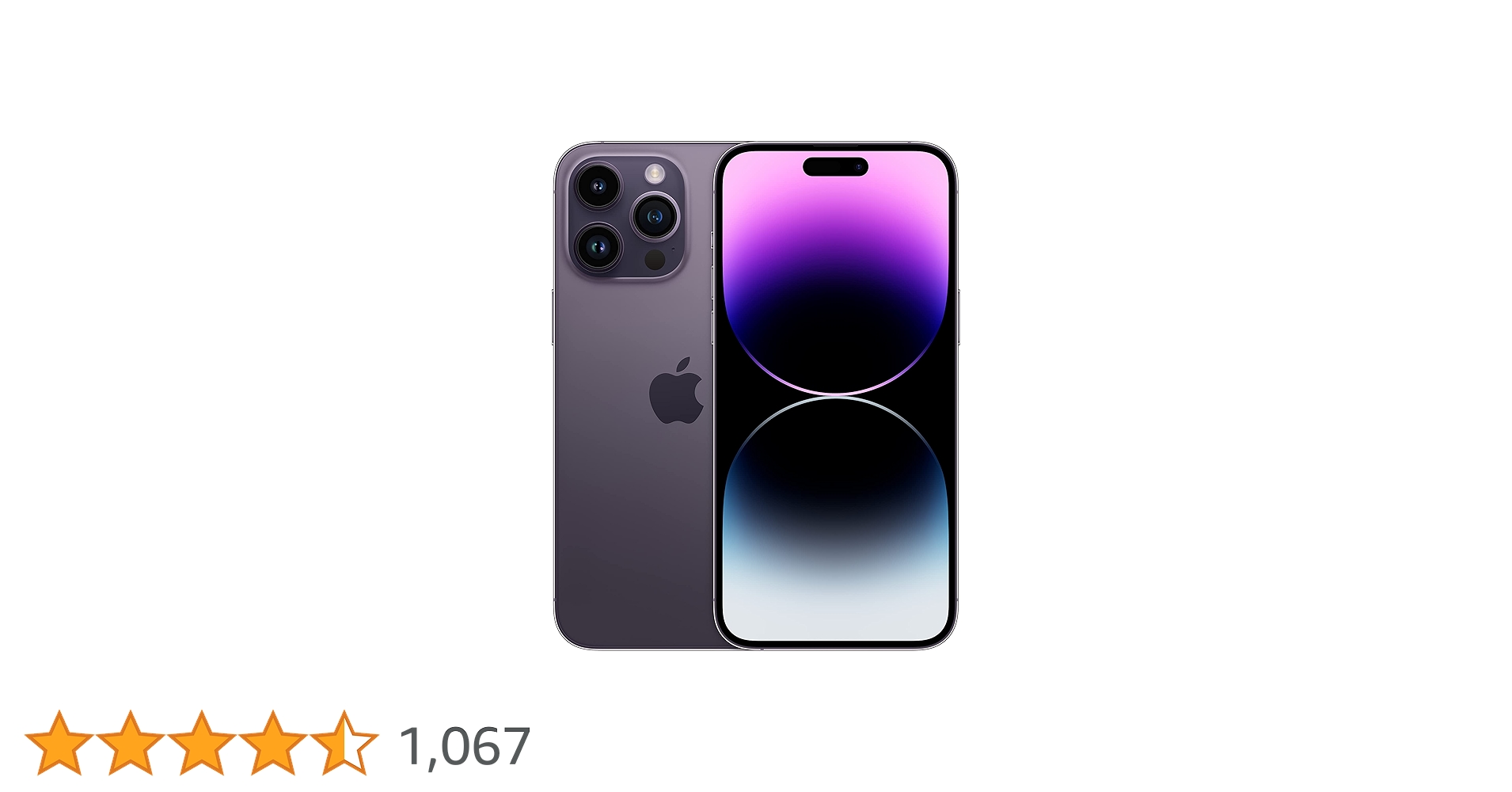 Apple iPhone 14 Pro Max (256 GB) - Deep Purple : Amazon.in