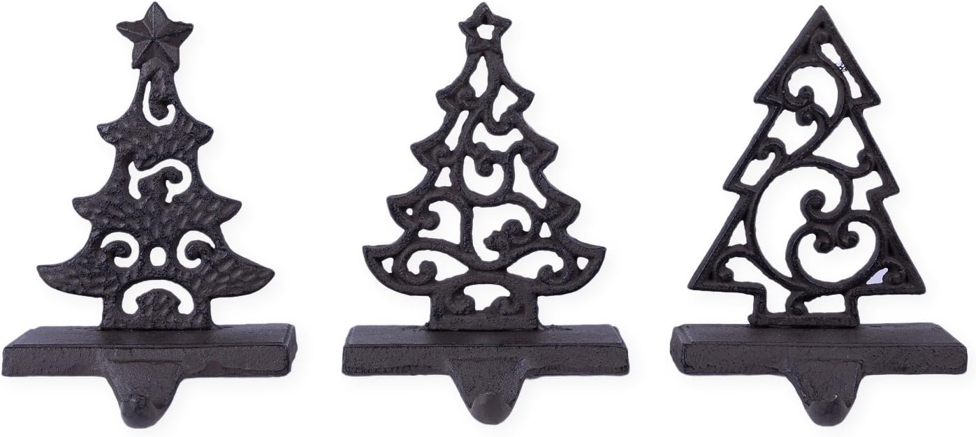 BLK TREE STOCKNG HOLDER, set of 3