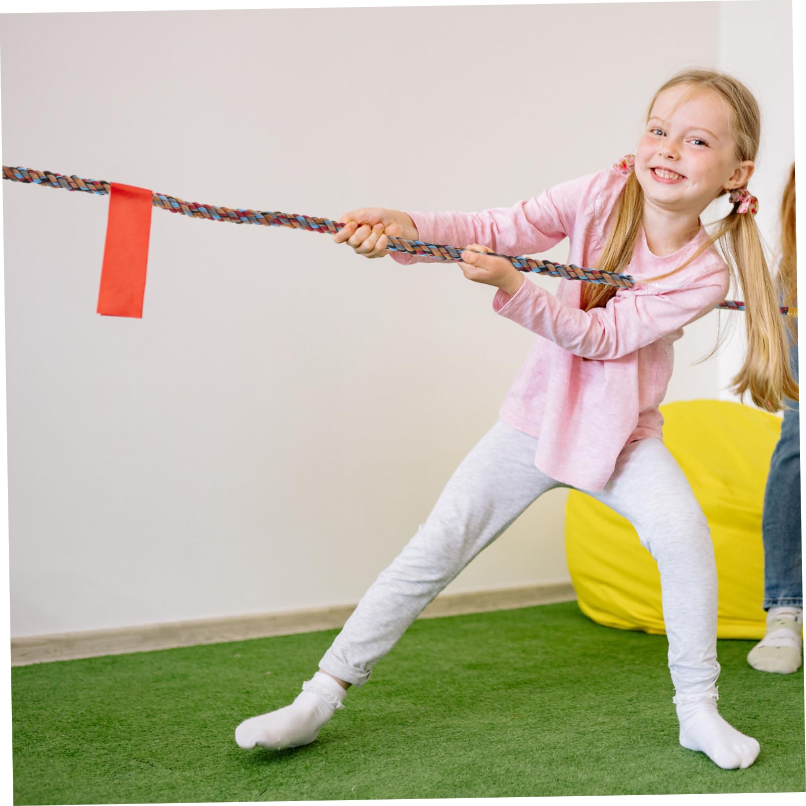 Tauziehseil aus Stoff, Gedreht, 5m, für Schul und Spielwettbewerbe