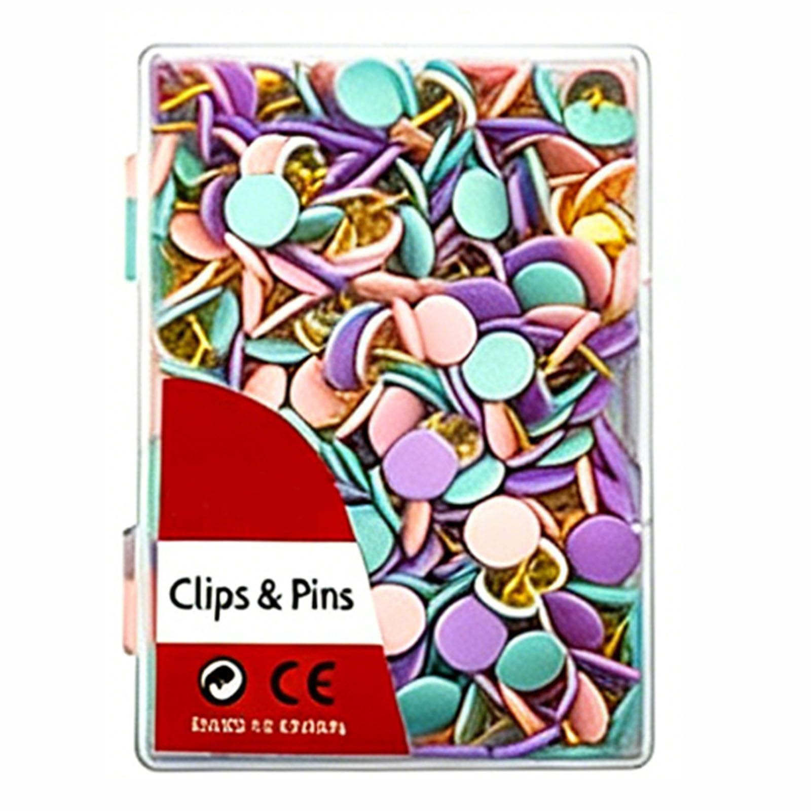 Of Metal Push Pins with Rounded Head for Cork Board Marking Map Tacks Marking Pins