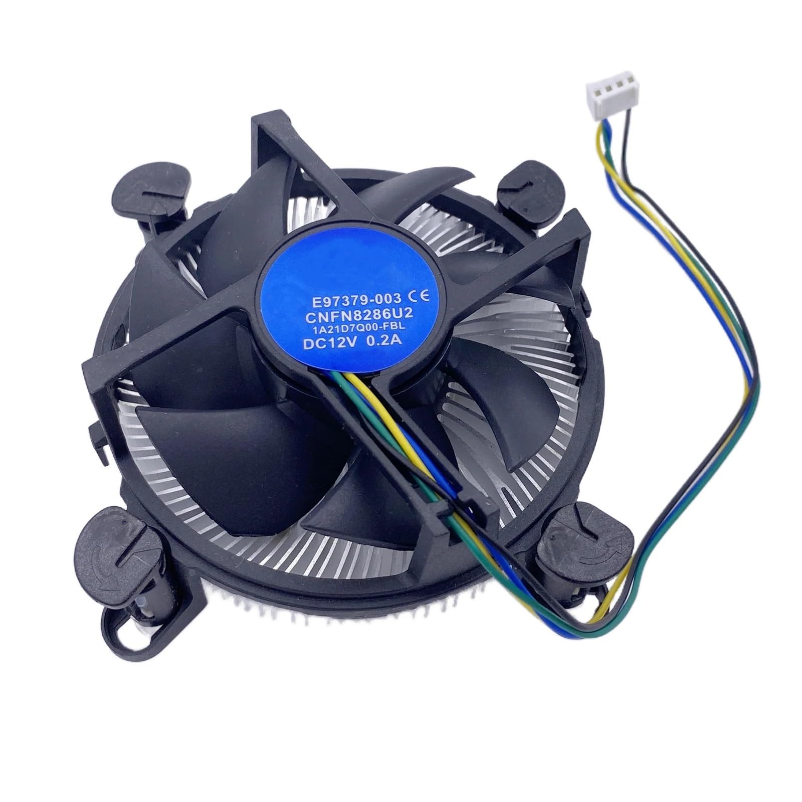 KUENCE CPU Cooling Fan E97379-003 CNFN8286U2 Cooler For I3 I5 I7 Socket LGA 1150 1151 1155 1156 C0155 0.2A 12V Z33
