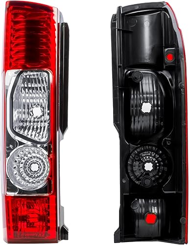 Miniatura 10 de Lámpara trasera de repuesto para el lado derecho del pasajero, sin circuito, compatible con Ram Promaster 1500, 2500, 3500 de 2010 a 2022