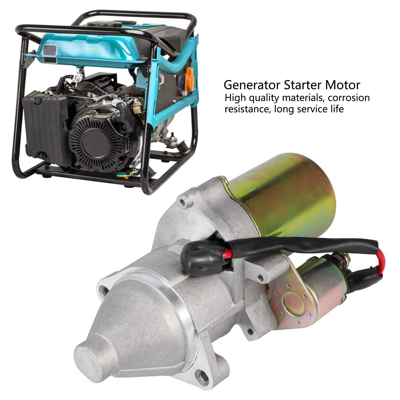 Generator benzyny, rozrusznik wymiana silnika rozrusznika żelazna skrzynka sterownicza pompy kondensatora działająca pompa wodna kondensatora do 188f/190f Gx390/gx420