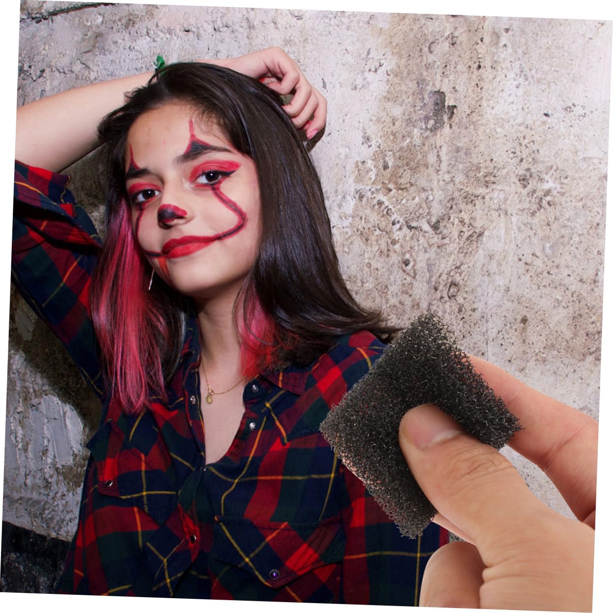 Healvian 96 Pezzi Spugne Makeup per Ferite Halloween Pz Strumenti per e Facili Applicare e Riutilizzabili per Zombie e Costumi Halloween