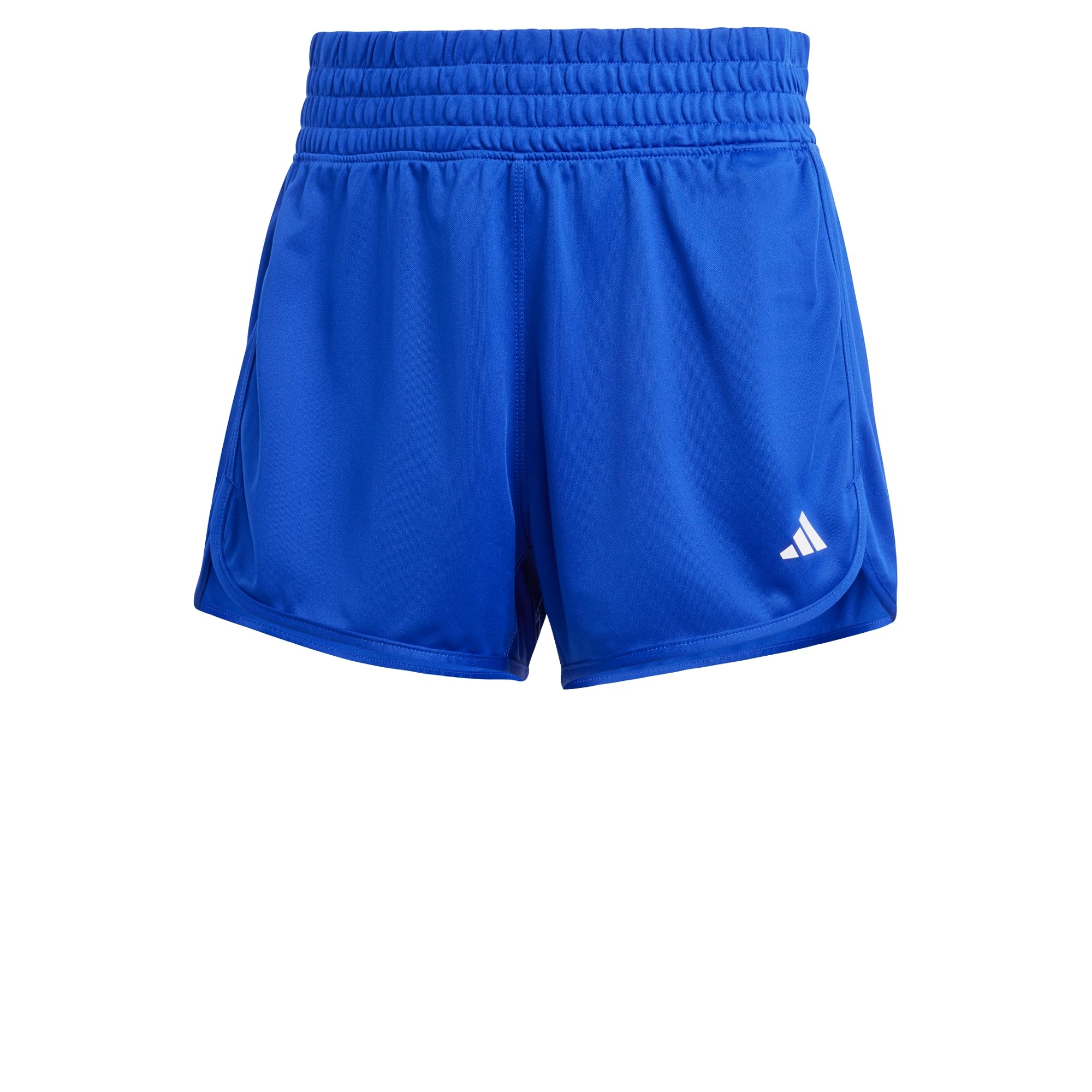 adidas Women's Pacer Essentials Knit High Rise Short, XS 3 inch