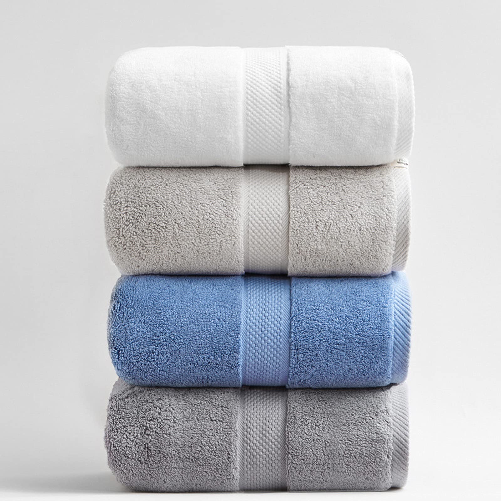Asciugamano da bagno in cotone addensato 80 * 160 cm 800 g per adulti Asciugamano da spiaggia Bagno Extra Large Sauna per casa Hote Towel