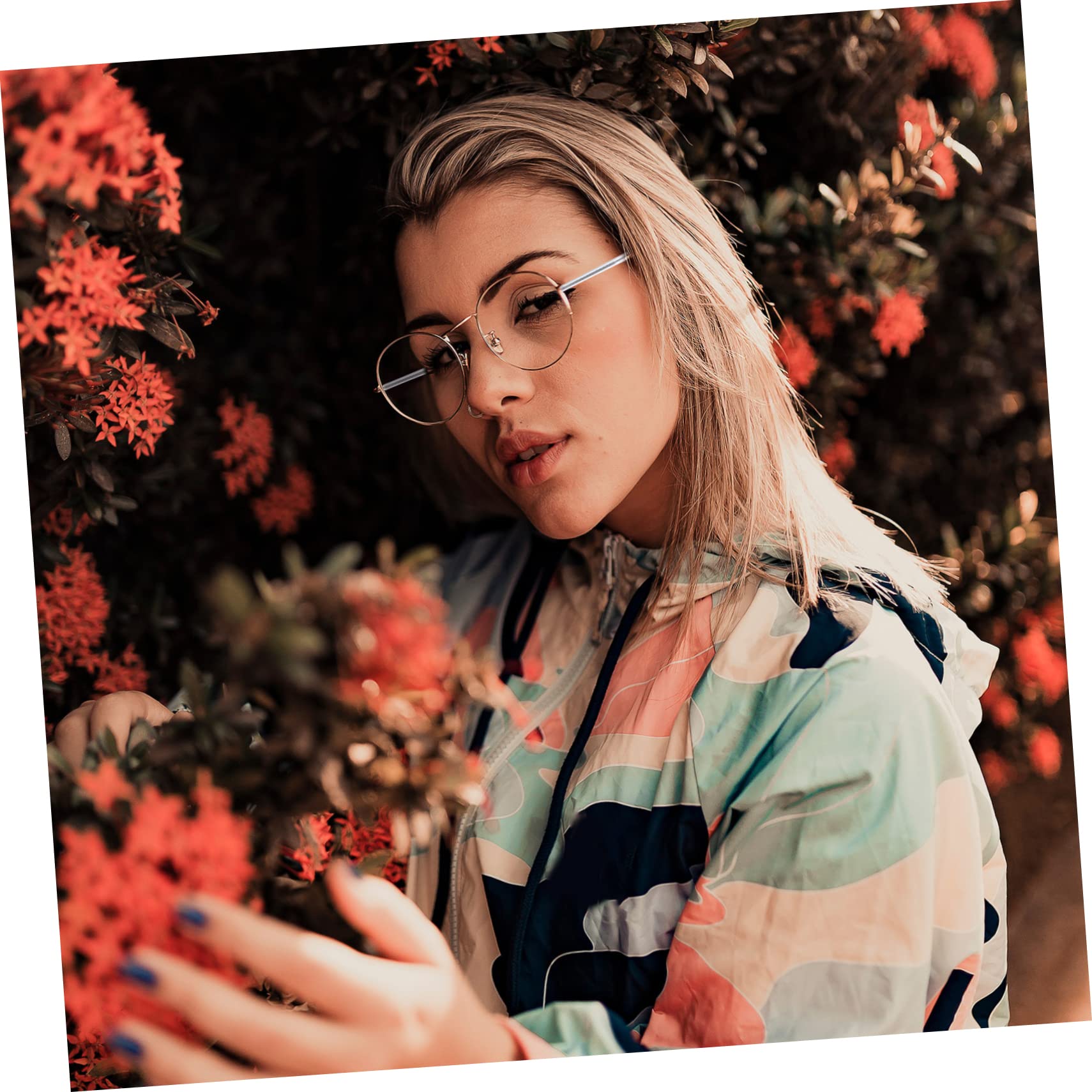 Ipetboom 4 Pairs Eyewear Arm Replacement Sunglasses Temple Arms Durable Metal Replacement Parts for Glasses