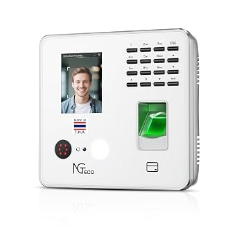NGTeco Time Clock Cloud-Based, 4-in-1 Time Clocks for Employees Small Business