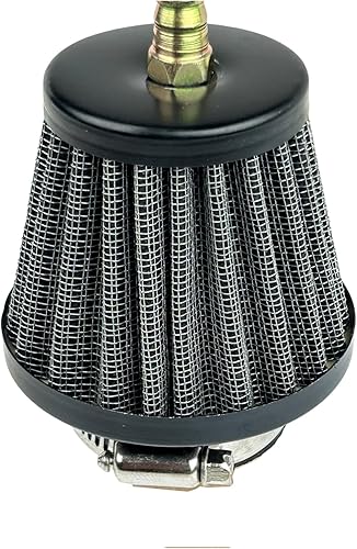 Miniatura 5 de RedCap Filtro de aire de 1.535 in con boquilla para motocross de 90 cc, 110 cc, 125 cc, GY6, 50 cc, QMB139, ciclomotor, scooter, todoterreno,