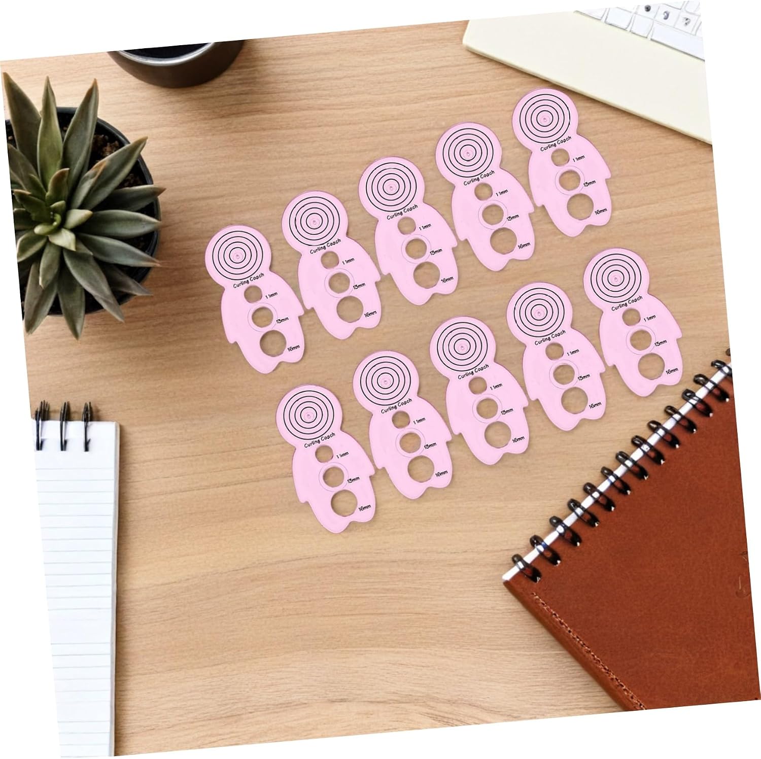 IWOWHERO 10pcs DIY Paper Curling Tool Quilling Paper Tool Quilling Device Great for