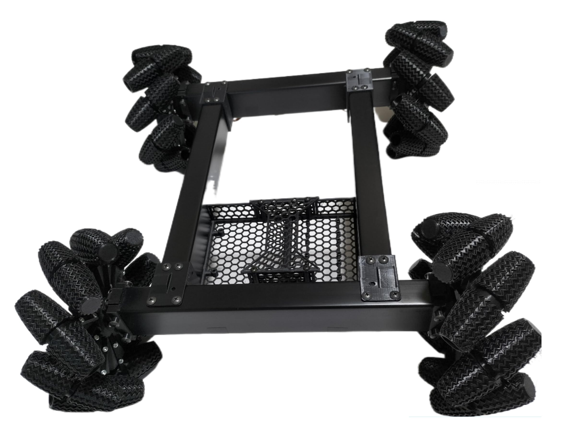 Amazon | Robot giant chassis 53x43cm mecanum wheel kit car with 