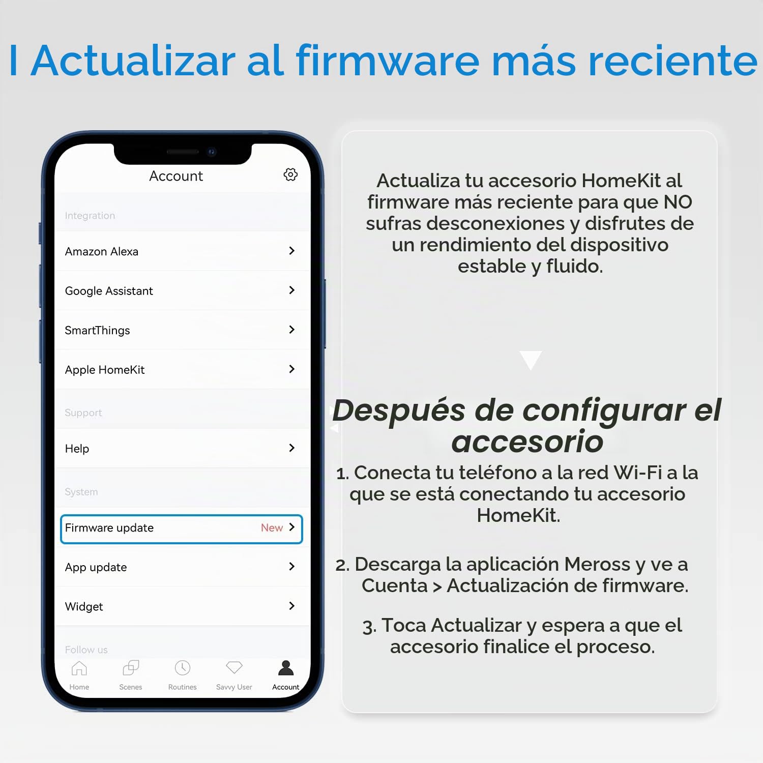 Meross Enchufe Inteligente WiFi 16A 3840W, Control de Voz, Paquete de 3 | Smart Plug con Control Remoto por App, Compatible con Apple HomeKit, Alexa, Google Assistant y SmartThings, 2,4GHz