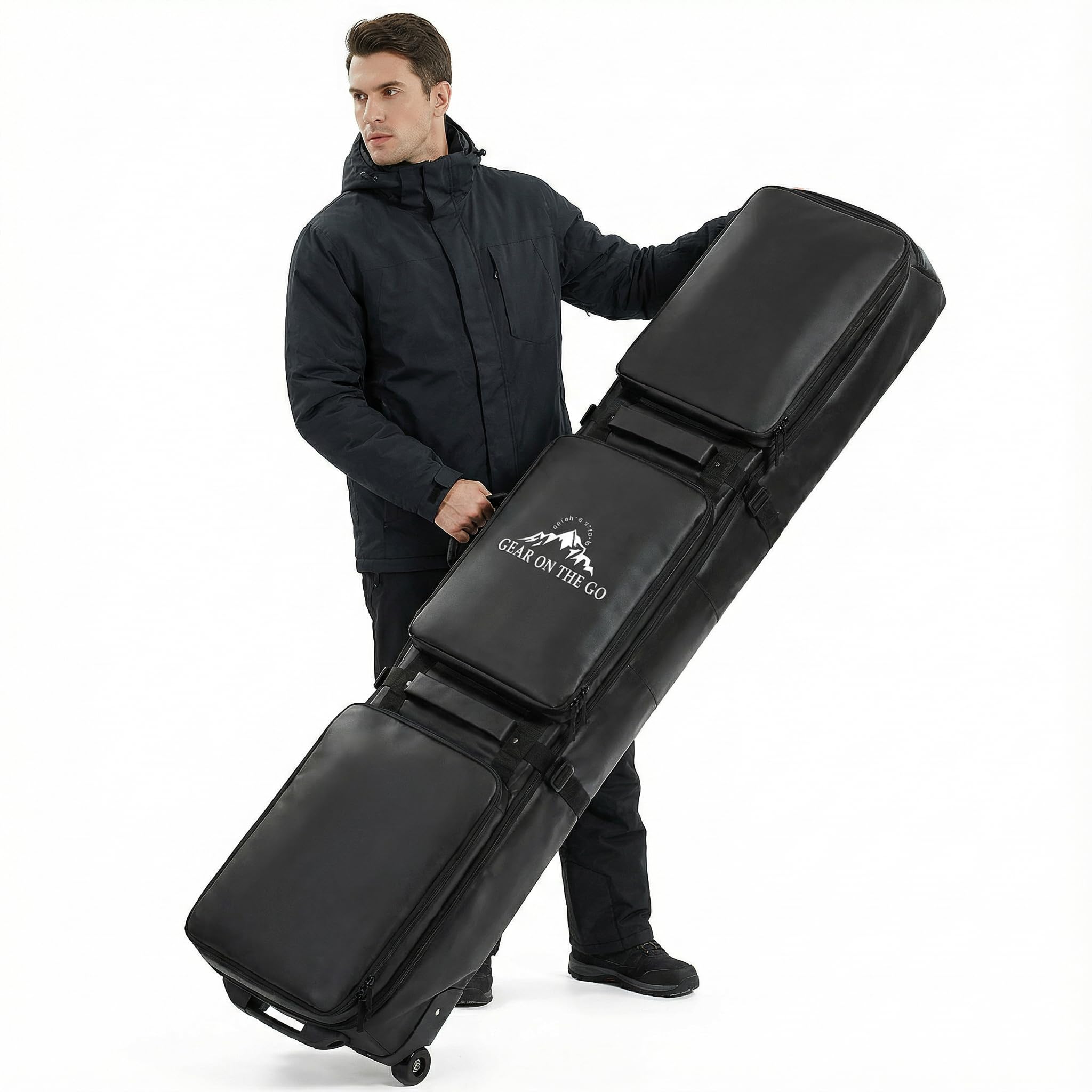 Amazon.com : YESUNEED Ski Bag with Wheels, 65–69 Inch Snowboard