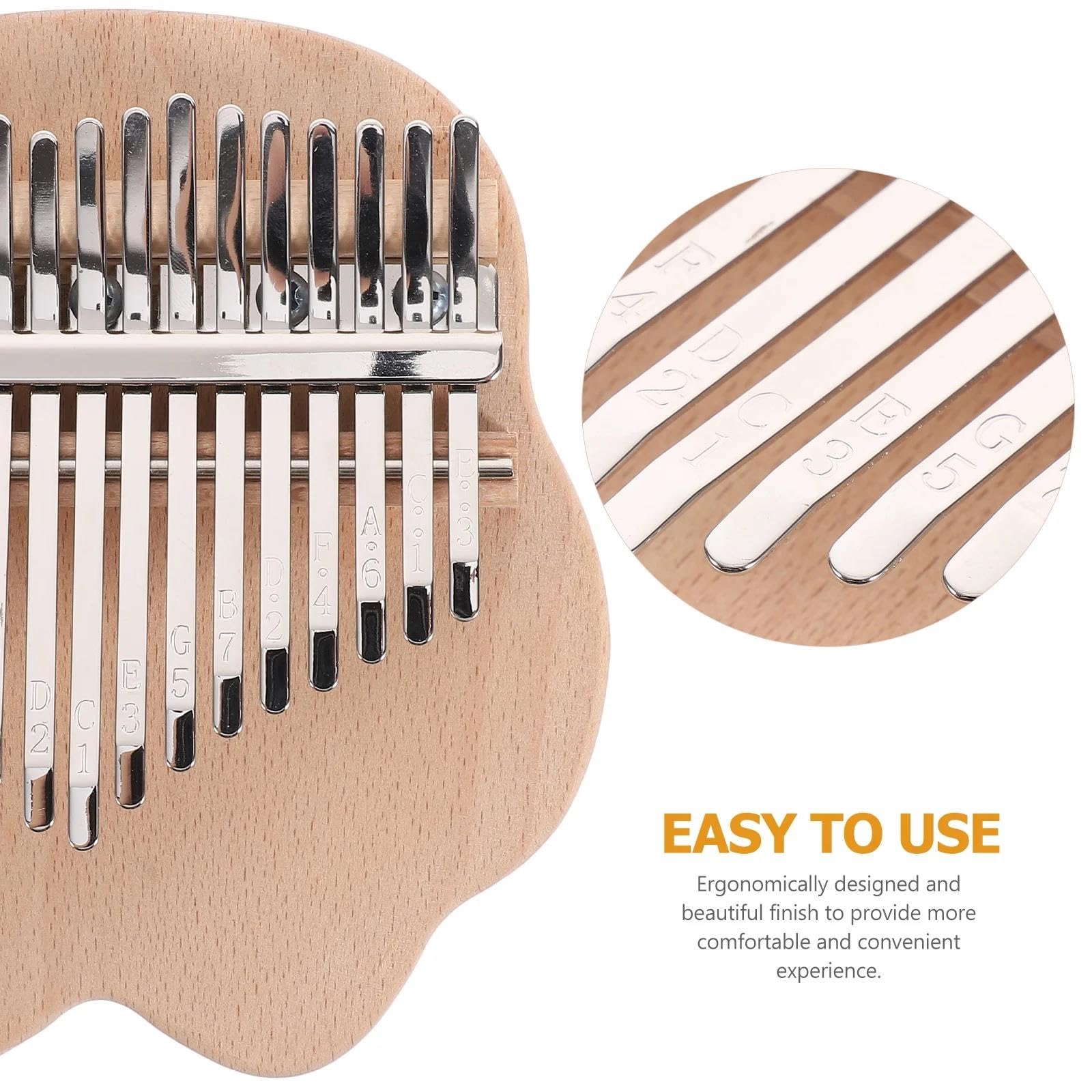 Kalimba Principiantes Un Instrumento Kalimba Portátil De 17 Teclas Adecuado Para Principiantes Adultos.