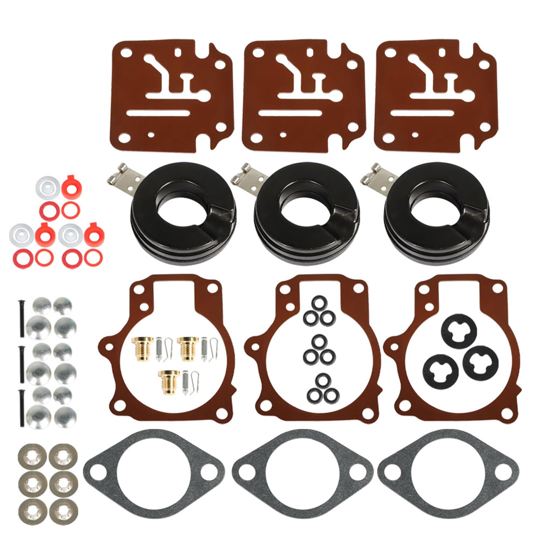 Evinrude Parts 396701 392061 398729 2pcs Carburetor Repair Kit Float ...