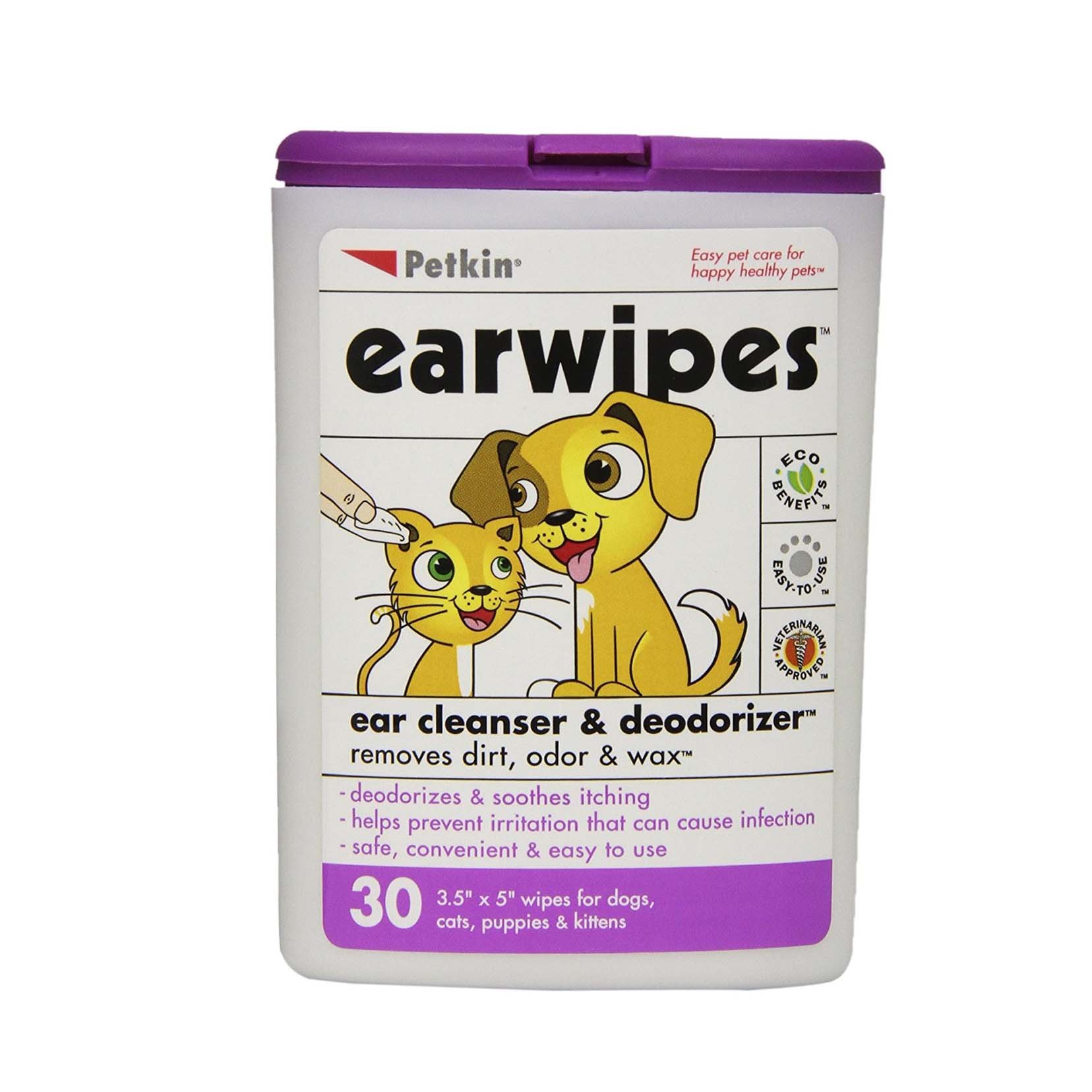 Petkin Earwipes, 30-Count (Pack of 6) (B001G7PYDE) Amazon Price History, Amazon Price Tracker